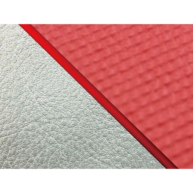 Grondement W650（99年 EJ650A1/C1） 国産シートカバー 張替 スベラーヌレッド ライン シルバーライン 仕様 赤パイピング GH5557KC4454P40 グロンドマン シート関連パーツ W650｜パークアップ 店