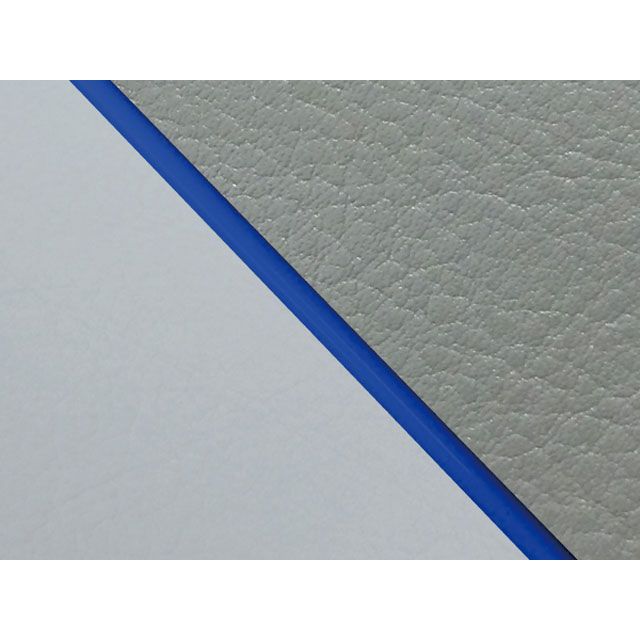 Grondement W650（99年 EJ650A1/C1） 国産シートカバー 張替 ダークグレー ライン グレーライン 仕様 青パイピング GH5557KC517P50 グロンドマン シート関連パーツ W650