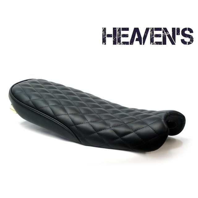 【メーカー直送】HEAVEN’S クラッシックフラットシート（JBK-NJ4DA FI車用） タイプ ダイヤロール Grass-Fi-BK-DIA ヘブンズ シート関連パーツ GRASSTRACKER