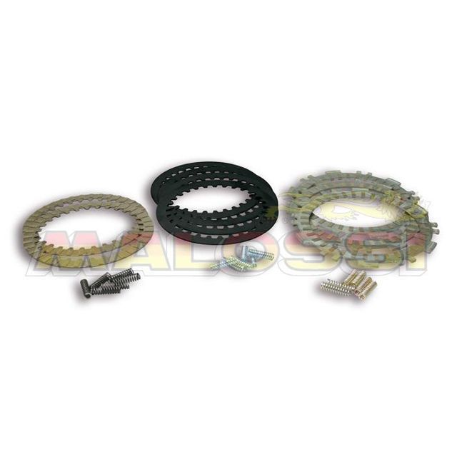 MALOSSI DISK SET for ORIGINAL CLUTCH YAMAHA T MAX 500 52 15401 マロッシ クラッチ TMAX