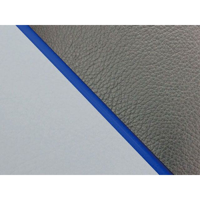 Grondement W650（99年 EJ650A1/C1） 国産シートカバー 張替 黒 ライン グレーライン 仕様 青パイピング GH5557KC17P50 グロンドマン シート関連パーツ W650