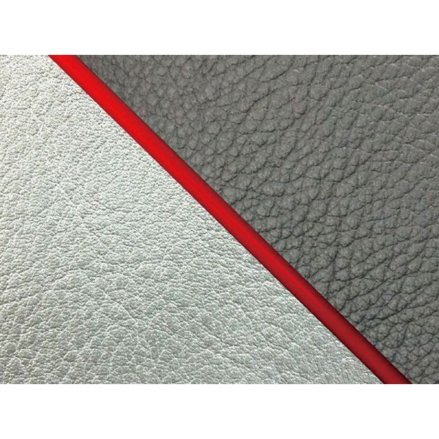 Grondement W650（99年 EJ650A1/C1） 国産シートカバー 張替 黒 ライン シルバーライン 仕様 赤パイピング GH5557KC154P40 グロンドマン シート関連パーツ W650｜パークアップ 店