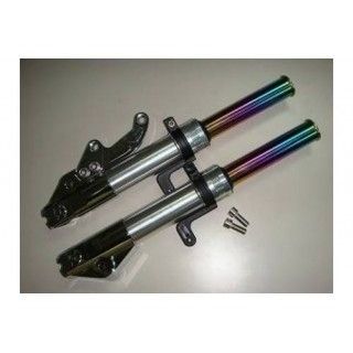 kn926 マジェスティ125 キャブ車 フロントフォークボトムメッキ仕様 MA25-CUB メーカー在庫あり KN企画 フロントフォーク マジェスティ125｜パークアップ 店