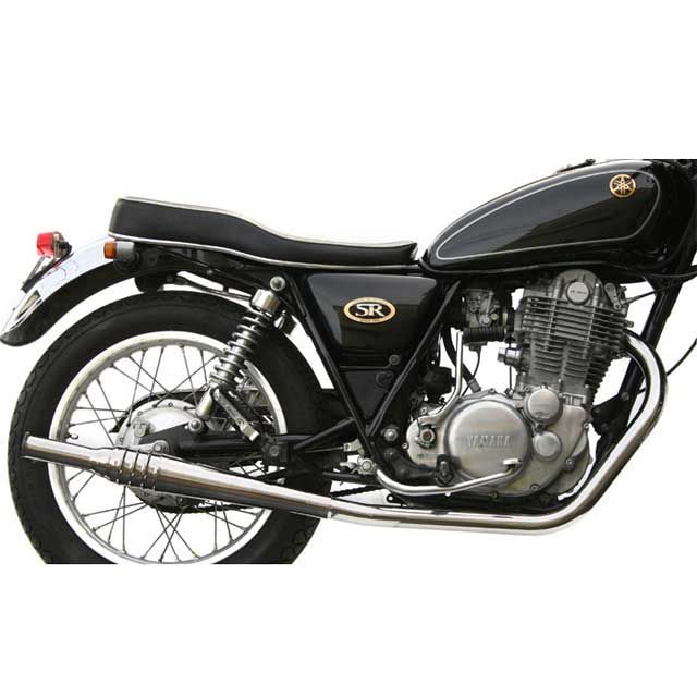 Motor Rock SR400/500用 69トランペット フルエキゾースト タイプ ダウン MR-EX006D モーターロック マフラー本体 SR400/500