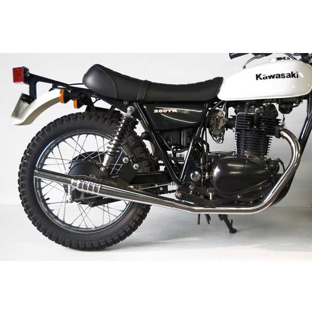 Motor Rock エストレヤ用 69トランペット フルエキゾースト タイプ ダウン MR-EX066D モーターロック マフラー本体 エストレヤ