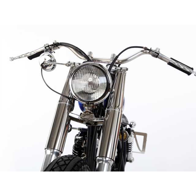 SR400 / 500 フロントフォークカバー ブラック ヤマハ SR400/500 フロントフォークカバー ブラック モーター
