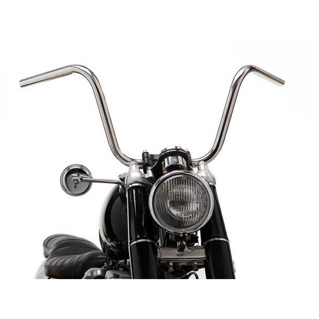 Motor Rock 69バー ショートチョッパースタイル 1インチ 仕様 ディンプル付き カラー ポリッシュ MR-HC007I モーターロック ハンドル関連パーツ 汎用