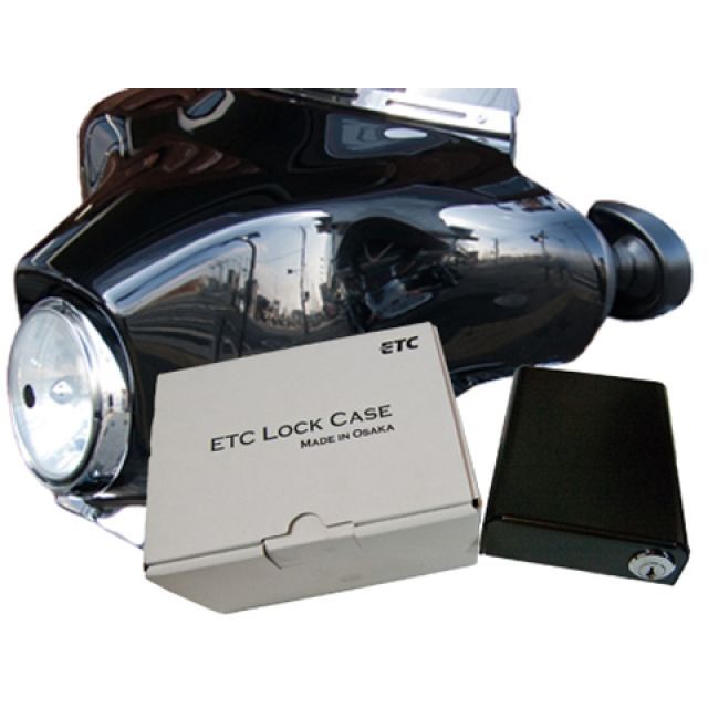 TERADAMOTORS ツインクールドツーリングモデル用鍵付きETCロックケース 仕様 ミツバ製車載器MSC-BE51(W)、MSC-BE700用 EC51-N-TRD-TRU テラダモータース 電子機器類