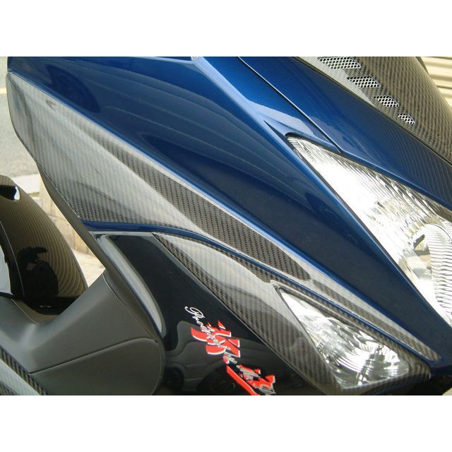 【メーカー直送】YAYOI フロントカウルプロテクター 素材 FRP SJ08J-107BF 弥生 カウル・エアロ T-MAX