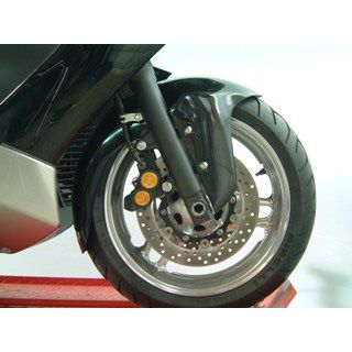 【メーカー直送】YAYOI フロントフェンダータイプ2 ロング 素材 シルバーカーボン SJ08J-303SCF 弥生 フェンダー T-MAX