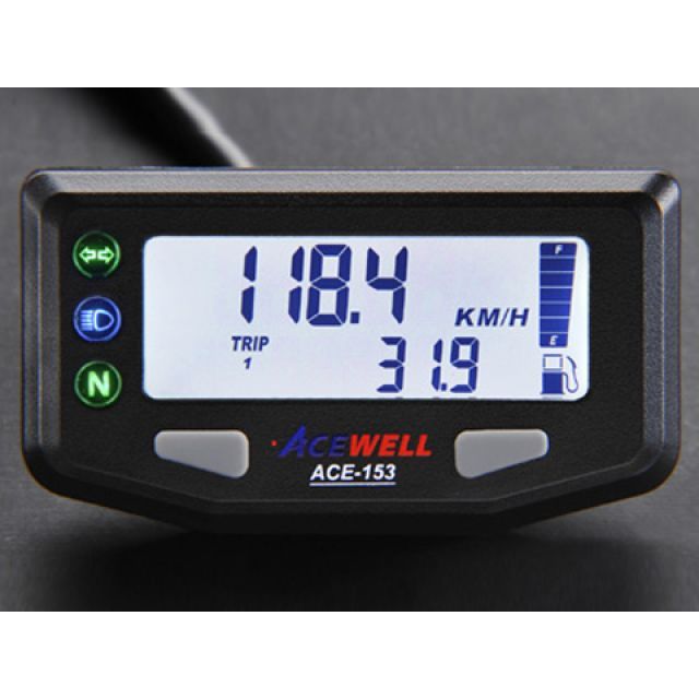 ACE WELL ACE-153 スピードメーター ACE-153 メーカー在庫あり エースウェル スピードメーター|パークアップ 店
