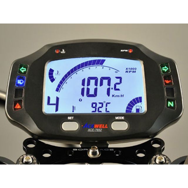 ACE WELL ACE-7652 ACE WELL多機能デジタルメーター ACE-7652 エースウェル スピードメーター