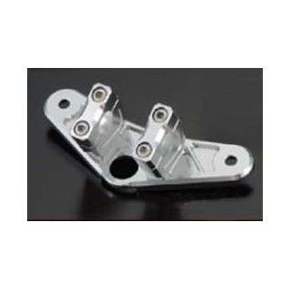 SHIFTUP ビレットトップブリッジ ノーマルフォーク専用（ハイプハンドル用） カラー シルバー 205580-03 シフトアップ トップブリッジ関連パーツ モンキー
