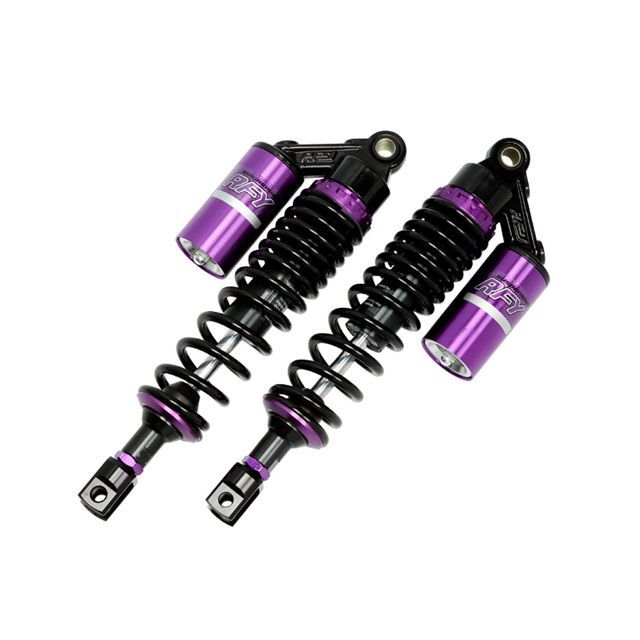 RFY リアショック（20mm車高アップ） カラー ブラックパープル sabp3001 アールエフワイ リアサスペンション関連パーツ GSX750S刀
