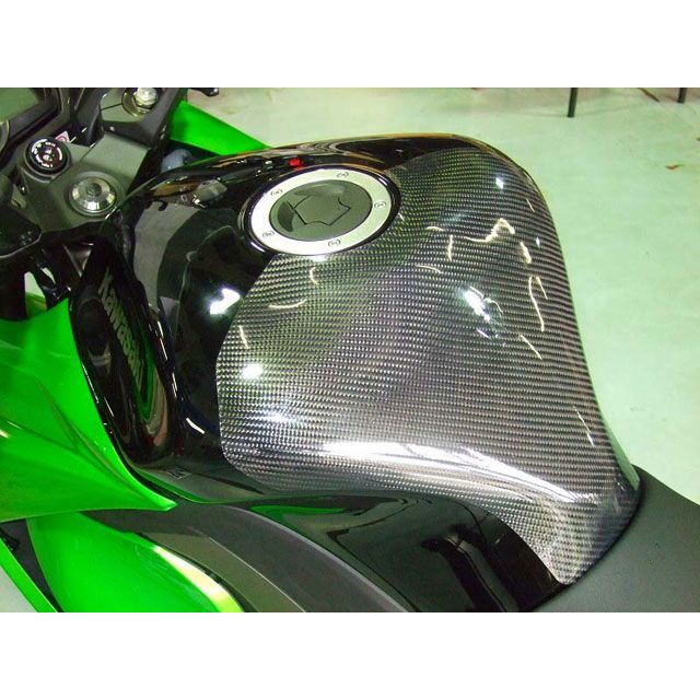 CLEVERWOLF タンクプロテクター 材質 カーボン綾織 NI10-108-03 クレバーウルフ ドレスアップ・カバー Ninja1000｜パークアップ 店