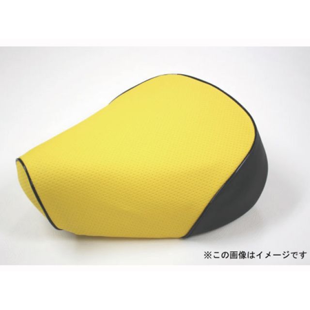Grondement アドレスV100(CE11A) 国産シートカバー エンボスイエロー タイプ 被せ 仕様 黒パイピング GR15SC250P10 グロンドマン シート関連パーツ アドレスV100