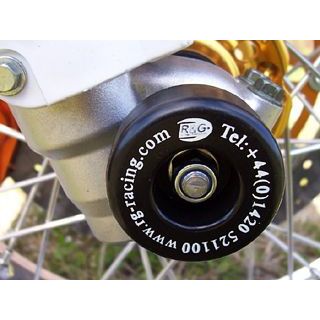 R&G フォークプロテクター(ブラック) RG-FP0015BK アールアンドジー その他サスペンションパーツ WR250F-450F YZ250F-450F|パークアップ 店