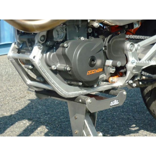 OUTEX KTM690SMC/SMCR リフトスタンド用アンダーフレーム アウテックス メンテナンススタンド バイク画像