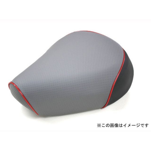 Grondement アドレスV125/G（CF46/4E） 国産シートカバー エンボスグレー タイプ 被せ 仕様 赤パイピング GR71SC120P40 グロンドマン シート関連パーツ アドレスV125/G