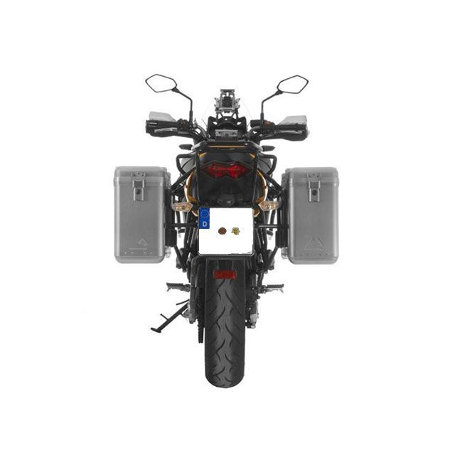 TOURATECH ZEGA Mundo アルミパニアシステム【アルミ無塗装】 31L+31L Kawasaki Versys 650(2010-2014)(ブラックフレーム) tt_01-408-6150-0 ツアラテック ツーリング用バッグ|パークアップ 店