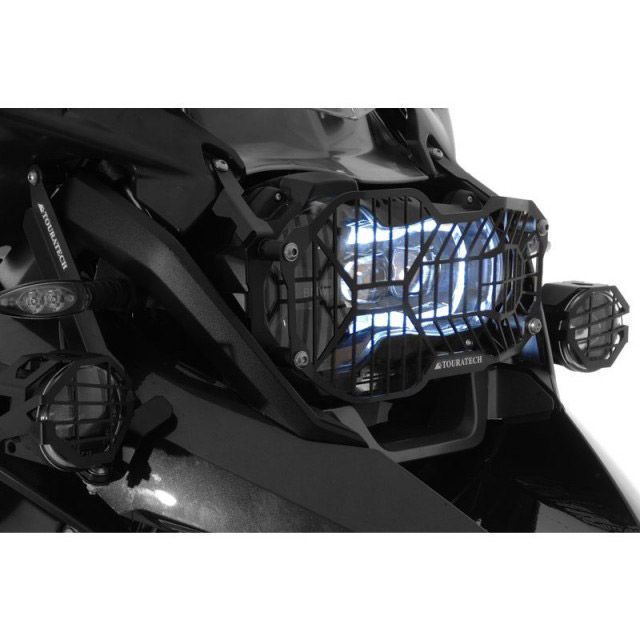 TOURATECH クイックリリース式ヘッドライトプロテクター LED灯用 R1200GS(2013-) tt_01-045-5095-0 ツアラテック 電装ステー・カバー類 R1200GS|パークアップ 店