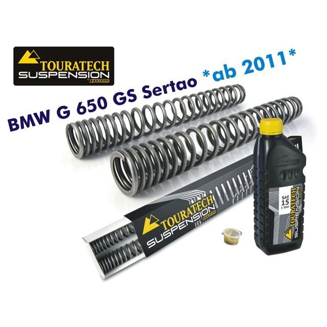 TOURATECH フロントフォークスプリング BMW G650GS Sertao（2011-） tt_01-300-5838-0 ツアラテック フロントフォーク関連パーツ G650GS