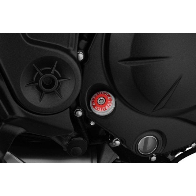 TOURATECH オイルフィラーキャップ（レッド） Kawasaki Versys 650（2012-）/Versys 1000 tt_01-408-5231-0 ツアラテック エンジンオイルパーツ Versys 1000 Versys 650