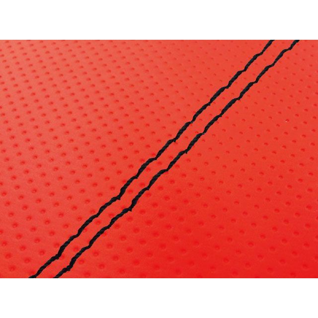 Grondement アドレスV125/G（CF46/4E） 国産シートカバー フルエンボスレッド タイプ 張替 仕様 黒ダブルステッチ GH71SC380SW10 グロンドマン シート関連パーツ アドレスV125/G