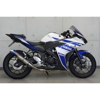 TRICKSTAR レーシング フルエキゾースト(ステンレス) RFS-203-SGP トリックスター マフラー本体 YZF-R25/YZF-R3|パークアップ 店