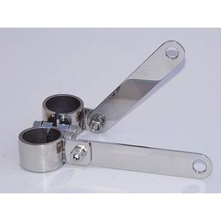 CHUCK BOX SR ノートンタイプ ライトステー タイプ サイドロック CHS103011 チャックボックス 電装ステー・カバー類 SR400/500｜パークアップ 店