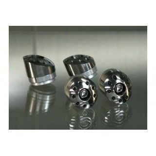 MOTO CORSE チタニウムフレームプラグキャップ for MV AGUSTA MCDBT0031 モトコルセ ドレスアップ・カバー ブルターレ F4