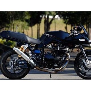 NITRO RACING 4in1 手曲げチタンEXマフラー UPタイプ アルミサイレンサー サイレンサーサイズ φ90/320mm EX-09TUA3 ナイトロレーシング マフラー本体 GSX1100S 刀（KATANA）｜パークアップ 店