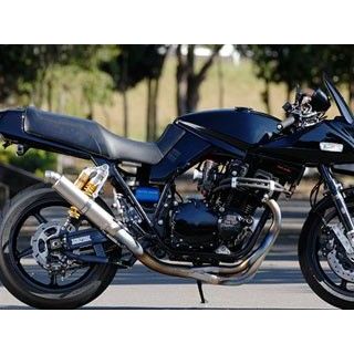 NITRO RACING 4in1 手曲げチタンEXマフラー UPタイプ ストレイトチタンサイレンサー V-3 サイレンサーサイズ φ85/320mm EX-09TUT3-V3 ナイトロレーシング マフラー本体 GSX1100S 刀（KATANA）｜パークアップ 店