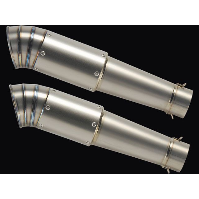 NITRO RACING グレネードチタンサイレンサー V-3 300mm 仕様 ハーフポリッシュ EX-SLGT3-V3 ナイトロレーシング マフラー本体 汎用