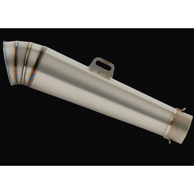 NITRO RACING コニカルチタンサイレンサー V-3 300mm 仕様 ハーフポリッシュ EX-SLKT3-V3 ナイトロレーシング マフラー本体 汎用