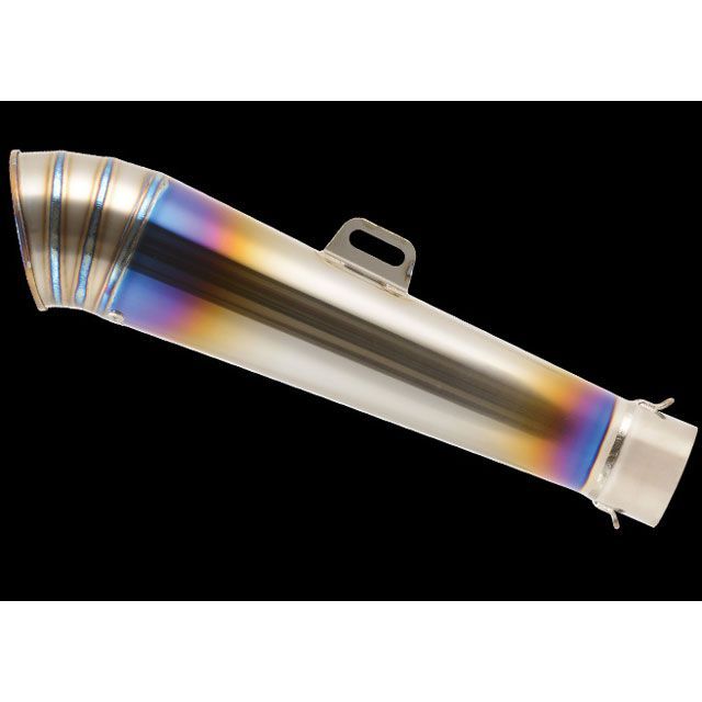 NITRO RACING コニカルチタンサイレンサー V-3 300mm 仕様 ヒートポリッシュ EX-SLKT3H-V3 ナイトロレーシング マフラー本体 汎用