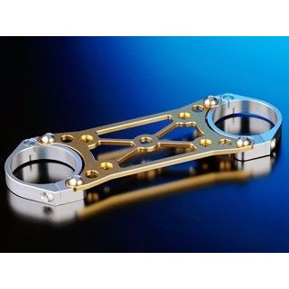 NITRO RACING OHLINS φ43正立Fフォーク用 スタビライザーキット カラー シルバー/ゴールド NI-TF-CSG ナイトロレーシング スタビライザー｜パークアップ 店