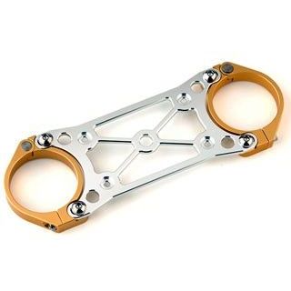 NITRO RACING 純正フォーク用 ボルトオン スタビライザー カラー ゴールド/シルバー NI-TFRCGLS-XJ ナイトロレーシング スタビライザー XJR1200/XJR1300|パークアップ 店