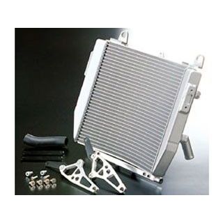 NITRO RACING ワイドラジエータキット カラー シルバー NI-WRS ナイトロレーシング ラジエター GPZ750R/GPZ900R｜パークアップ 店