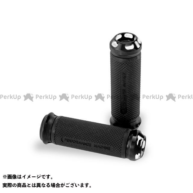 Performance Machine APEX グリップ ケーブルスロットル用（ペア） カラー コントラストカット PER-0063-2043-BM パフォーマンスマシン グリップ関連パーツ ハーレー｜パークアップ 店