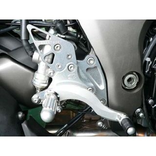 BEET ハイパーバンク 固定式(シルバー) 0111-KB1-20 ビートジャパン バックステップ関連パーツ Ninja1000 Z1000|パークアップ 店