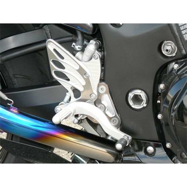 BEET ハイパーバンク 固定式(シルバー) 0111-S36-20 ビートジャパン バックステップ関連パーツ GSX1300隼|パークアップ 店