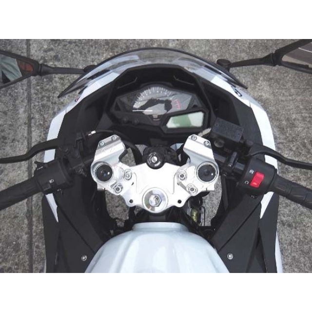 BEET レーシングハンドルキット TYPE2 カラー シルバー 0605-KB9-00 ビートジャパン ハンドル関連パーツ Ninja250/250R