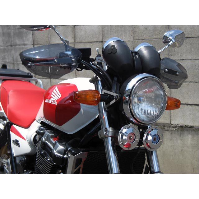 CHIC DESIGN ナックルガード ガイラガントレット カラー スモーク GG32/2 シックデザイン ハンドル周辺パーツ CB1300SF|パークアップ 店