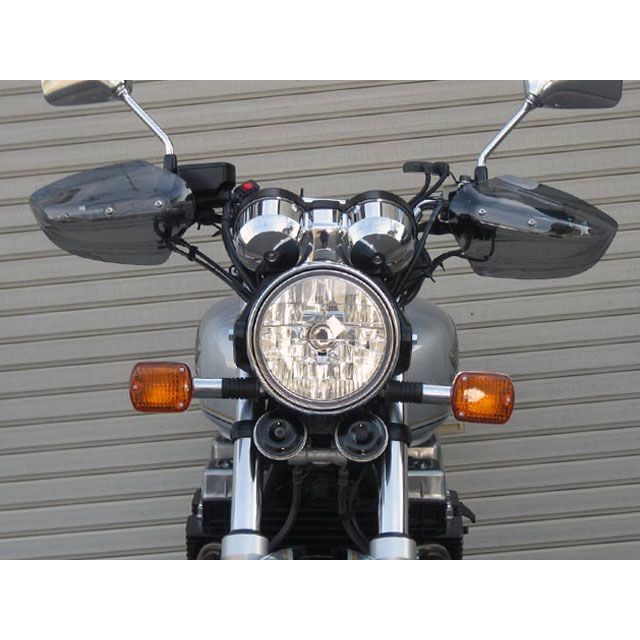 CHIC DESIGN ナックルガード ガイラガントレット カラー スモーク GG04B/2 シックデザイン ハンドル周辺パーツ CB750|パークアップ 店