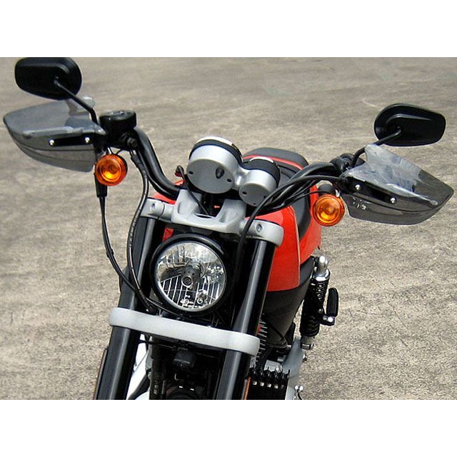 CHIC DESIGN ナックルガード ガイラガントレット カラー スモーク GG59/2 シックデザイン ハンドル周辺パーツ SPORTSTER XR1200|パークアップ 店