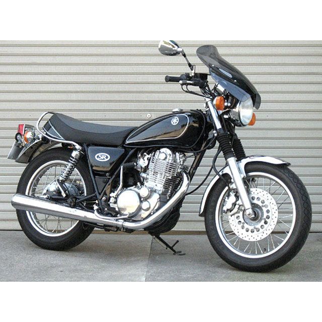 CHIC DESIGN ウインドシールド ガイラシールド カラー スモーク サイズ L GS16L/2 シックデザイン スクリーン関連パーツ SR400/500|パークアップ 店
