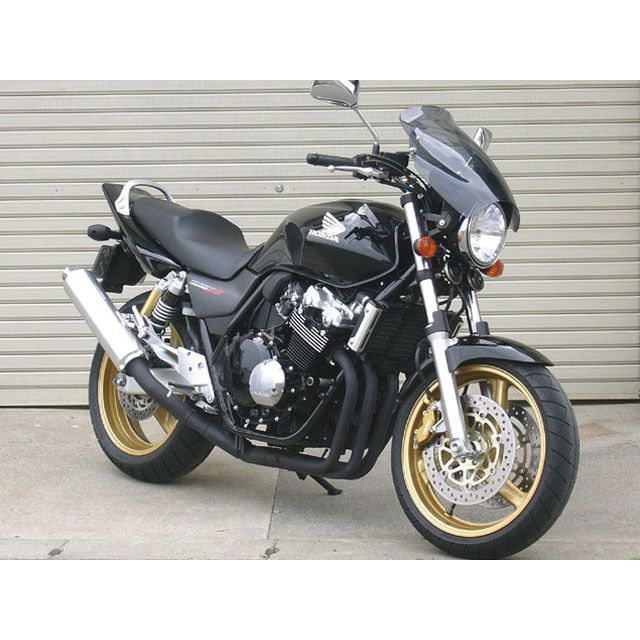 CHIC DESIGN ウインドシールド ガイラシールド カラー スモーク サイズ M GS45M/2 シックデザイン スクリーン関連パーツ CB400SF VTEC SPEC3|パークアップ 店