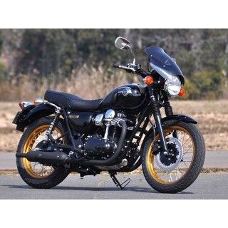 CHIC DESIGN ウインドシールド ガイラシールド カラー スモーク サイズ S GS48CS/2 シックデザイン スクリーン関連パーツ W800｜パークアップ 店