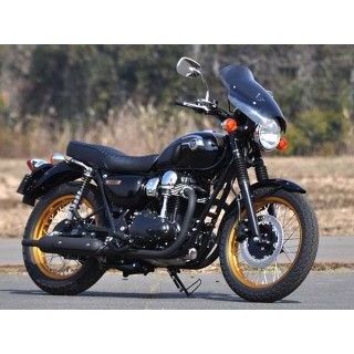 CHIC DESIGN ウインドシールド ガイラシールド カラー スモーク サイズ L GS48CL/2 シックデザイン スクリーン関連パーツ W800｜パークアップ 店